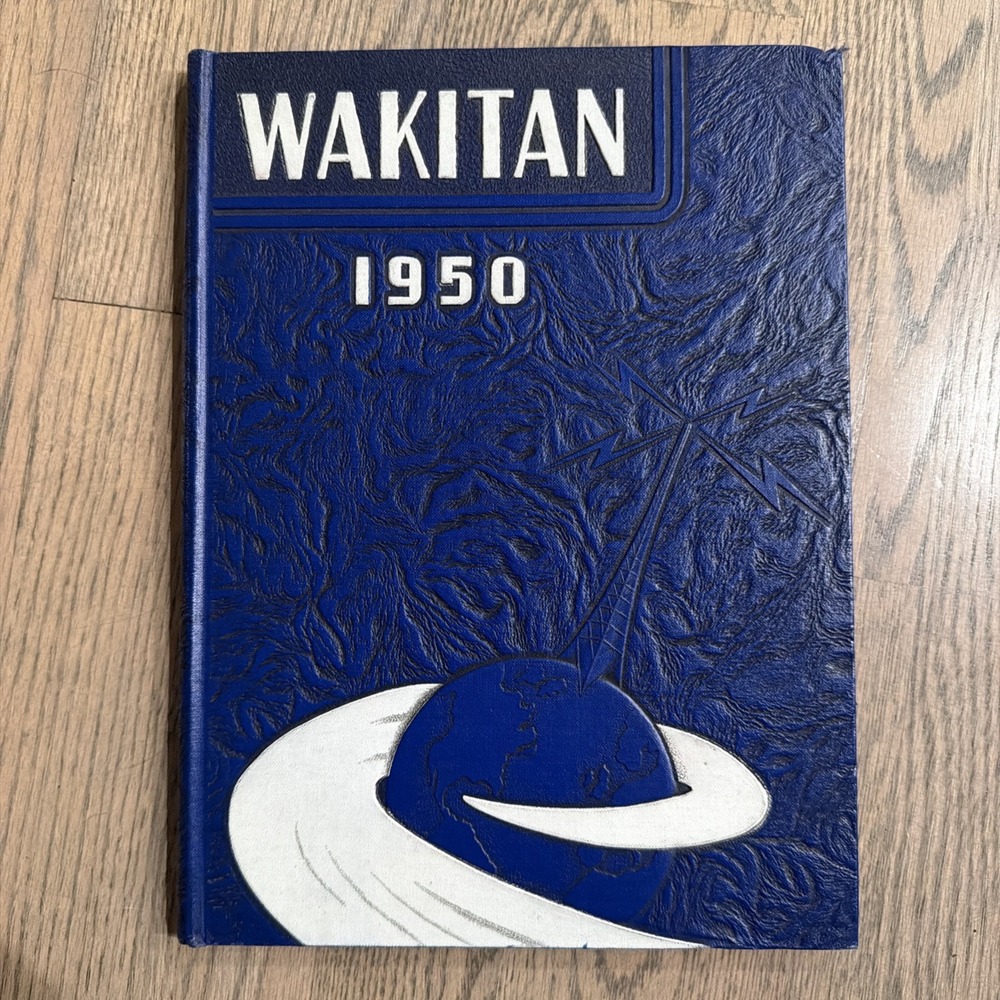 Vintage 1950 The Wakitan Central High School Yearbook St Joseph, Missouri